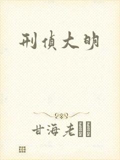 刑侦大明