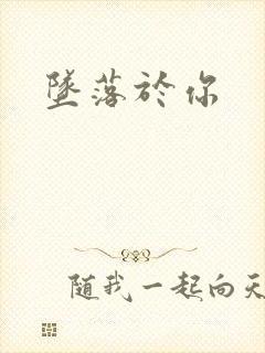 坠落于你封面