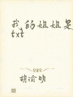 我的姐姐是美女txt
