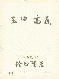 王申 高义