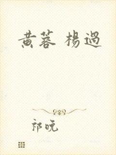 黄蓉 杨过