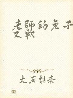 老师的兔子又大又软封面