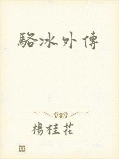 骆冰外传