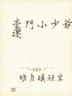 豪门小少爷是财迷