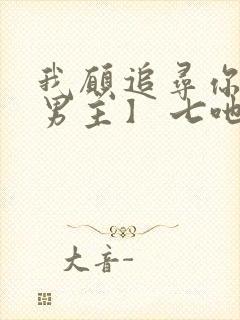 我愿追寻你【双男主】 七吔封面