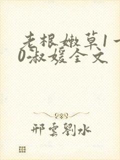老根嫩草1一40淑媛全文封面