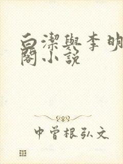 白洁与李明笔趣阁小说