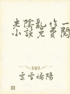 光阴乱作一团的小说免费阅读