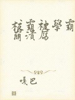 校霸被学霸玩到崩溃腐