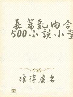 长篇乱肉合集乱500小说小莹