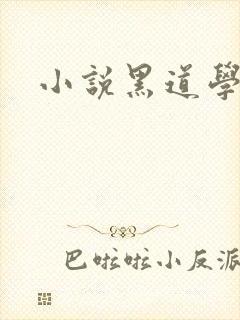 小说黑道学生