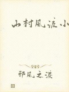 山村风流小说封面