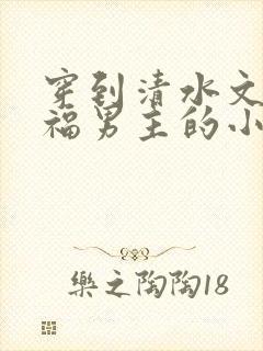 穿到清水文里造福男主的小说