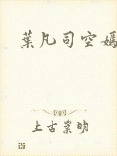 叶凡司空嫣然
