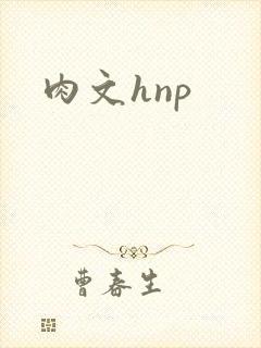 肉文hnp封面