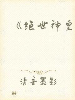 《绝世神皇》封面