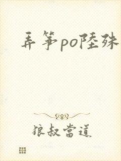 弄筝po陆殊词