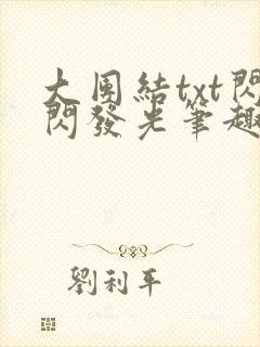 大团结txt闪闪发光笔趣阁