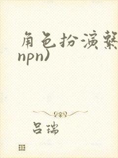 角色扮演系统(npn)封面