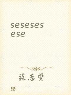 sesesesese封面