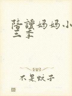 陪读妈妈小说第三季封面