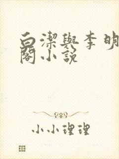 白洁与李明笔趣阁小说封面