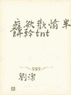 瘾欲欢愉半块小饼干tnt封面