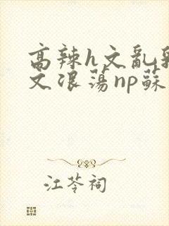 高辣h文乱乳h文浪荡np苏夏封面