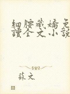 细腰藏娇免费阅读全文小说苏珞浅