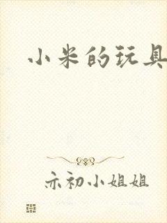 小米的玩具日记封面