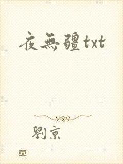 夜无疆txt封面