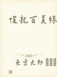 俊龙百美缘小说