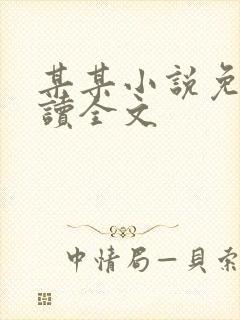 某某小说免费阅读全文