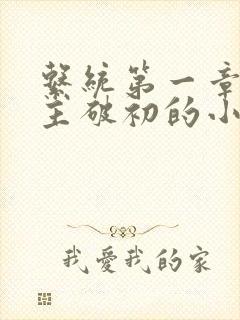 系统第一章给宿主破初的小说