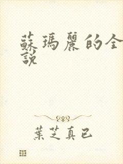 苏玛丽的全部小说