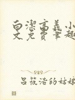 白洁高义小说全文免费笔趣阁阅读高封面