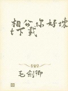 相公你好坏txt下载