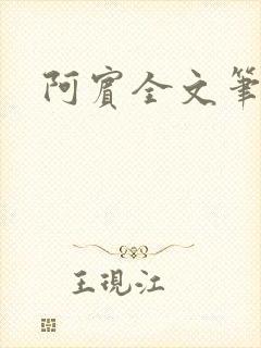 阿宾全文笔趣阁