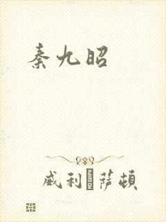 秦九昭封面
