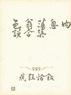 色翁荡息肉欲小说合集