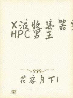 X液收集器系统HPC男主封面