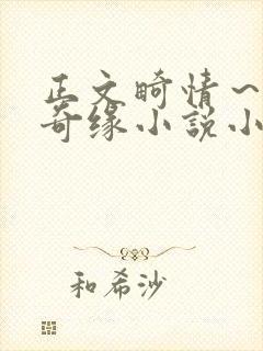 正文畸情～内裤奇缘小说小茹封面