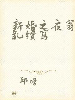 新婚之夜翁莹情乱续写封面