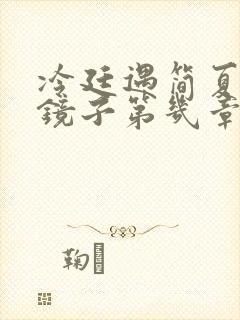 冷廷遇简夏对着镜子第几章