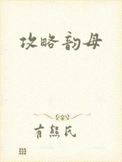 攻略韵母