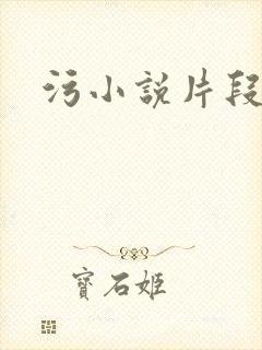 污小说片段