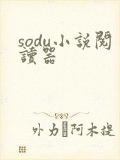 sodu小说阅读器