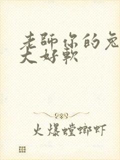 老师你的兔子好大好软