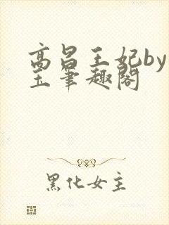 高昌王妃by黛玉笔趣阁