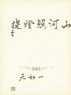 提灯照河山txt